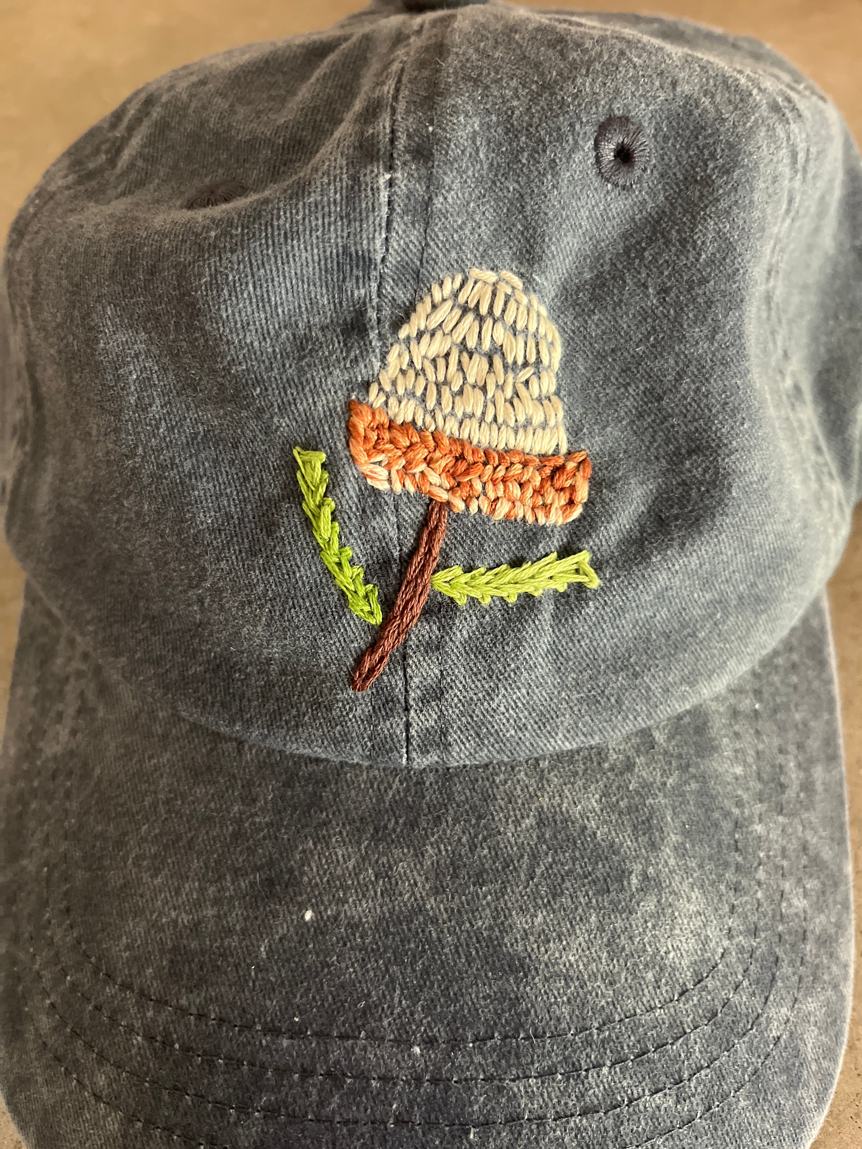 Navy Australiana Cap-BANKSIA