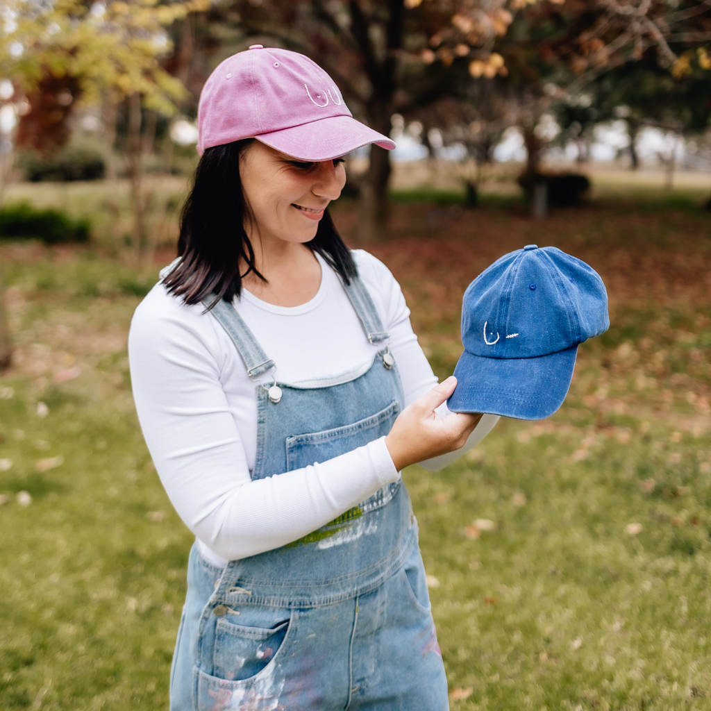 Pink Boob Cap